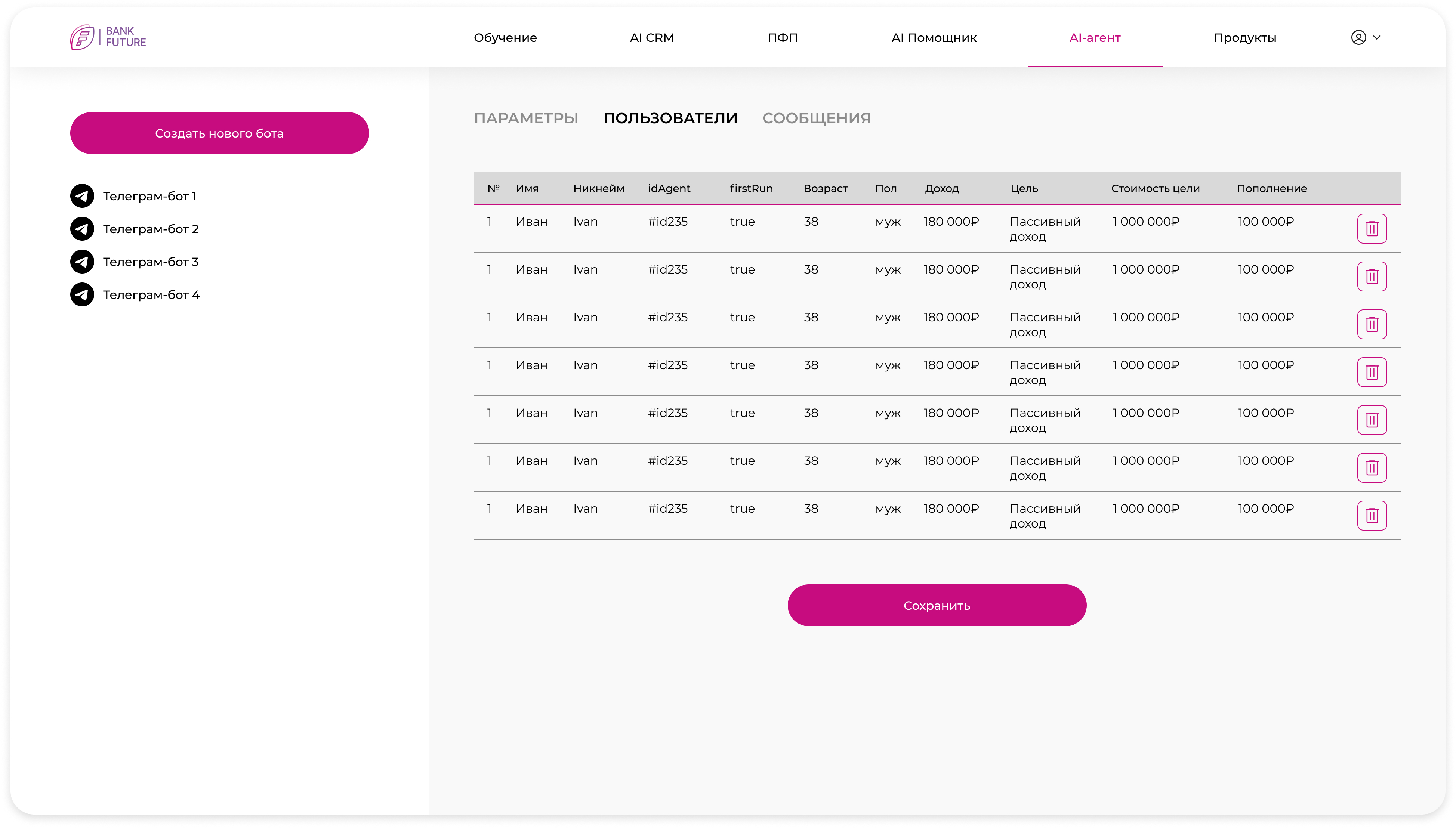 Личный кабинет специалиста